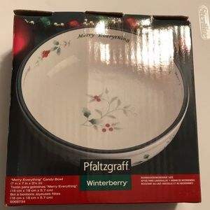 Pfaltzgraff Winterberry Candy Bowl